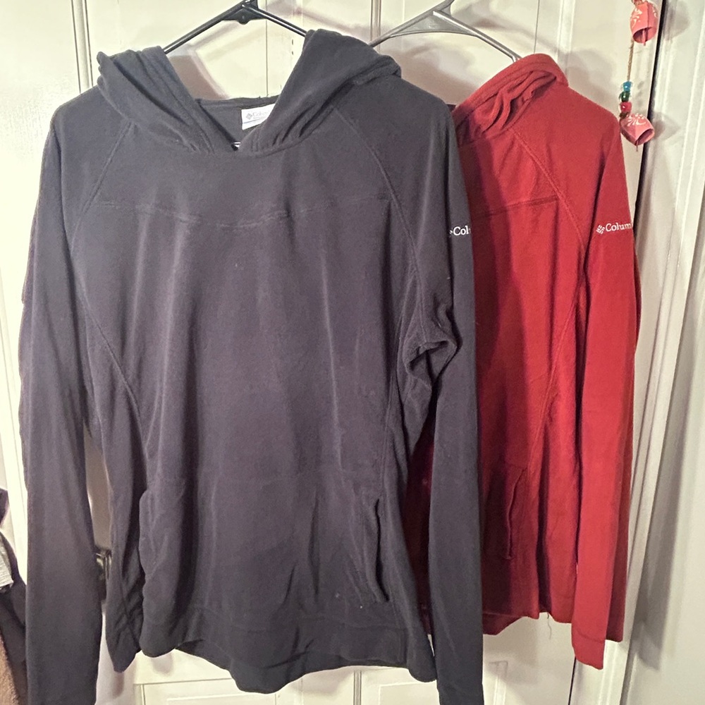 Columbia fleece hoodies set-Xlarge